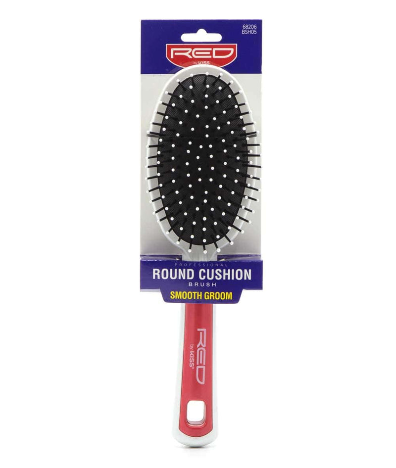 Red By Kiss Professional Round Cushion Smooth Groom Brush 