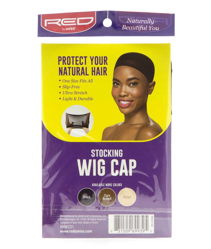 Red By Kiss Stocking Wig Cap [One Size] [2 Caps] #Hwc