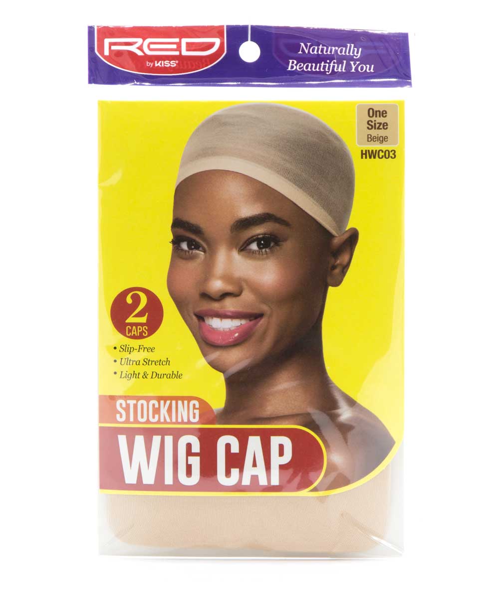 Red By Kiss Stocking Wig Cap [One Size] [2 Caps] #Hwc, ACCESSORIES JEWELRY FASHION - Cloré Beauty