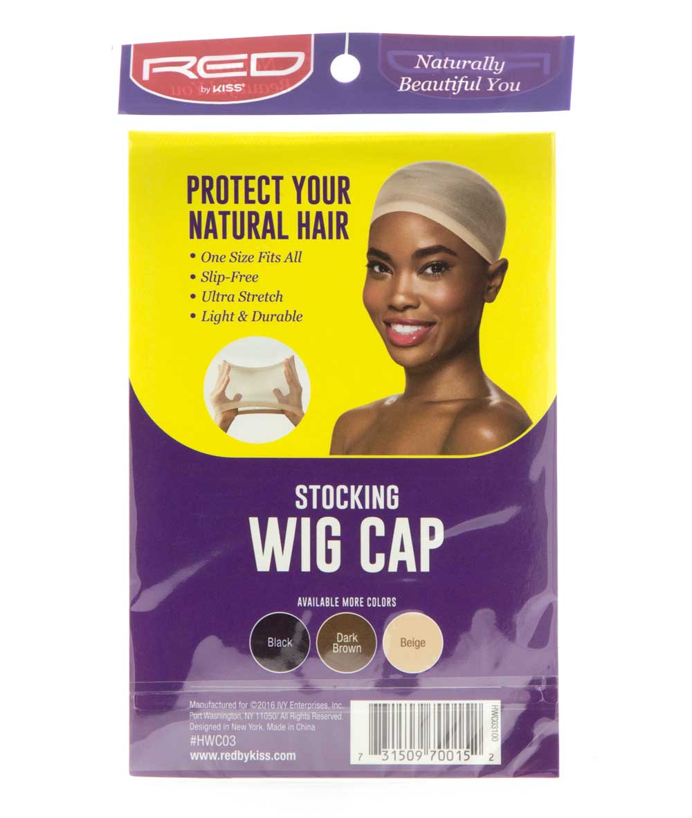 Red By Kiss Stocking Wig Cap [One Size] [2 Caps] #Hwc, ACCESSORIES JEWELRY FASHION - Cloré Beauty
