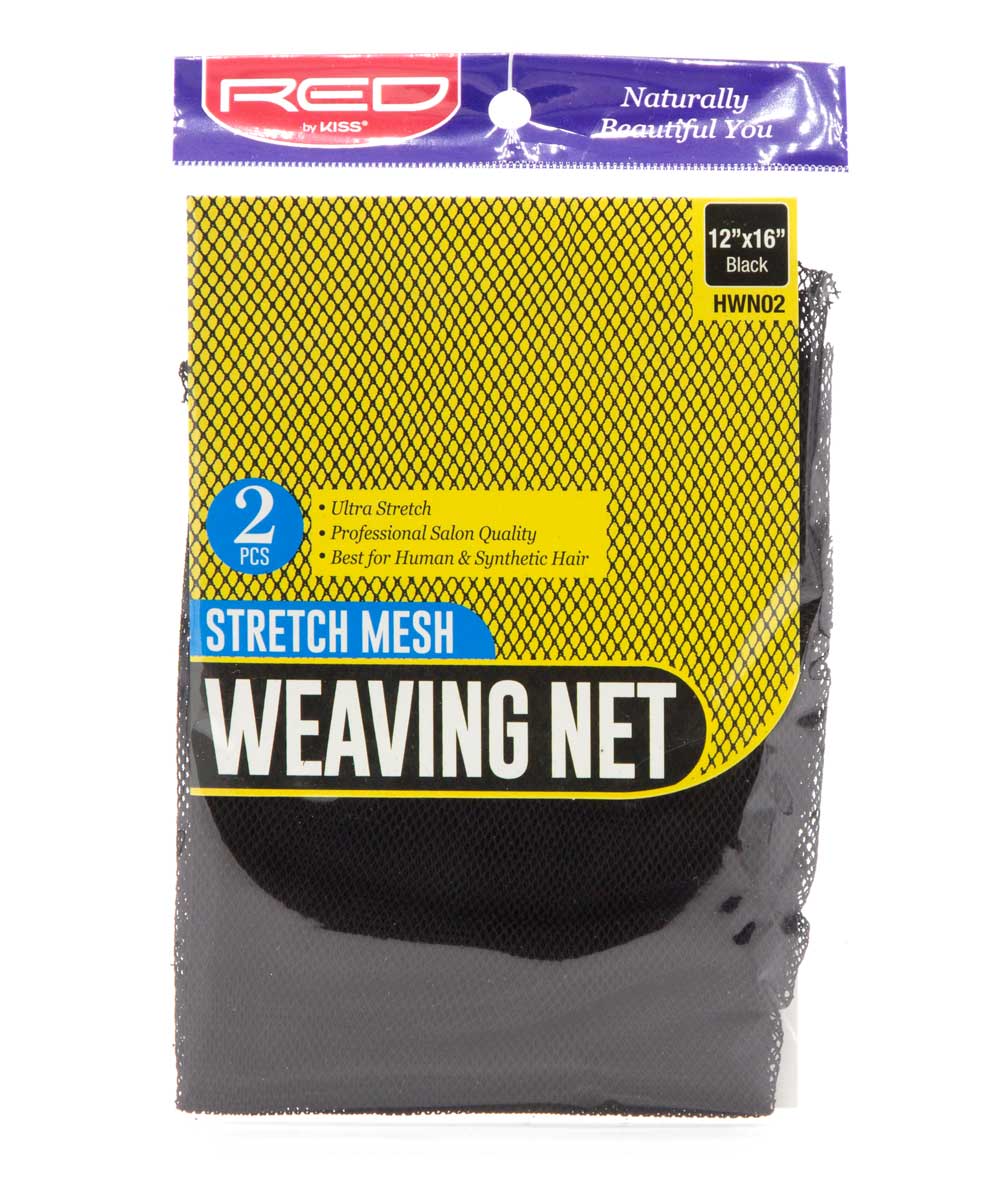 Red By Kiss Stretch Mesh Weaving Net 2 PCS 12 inchX16 inch #Hwn02 [Black], ACCESSORIES JEWELRY FASHION - Cloré Beauty