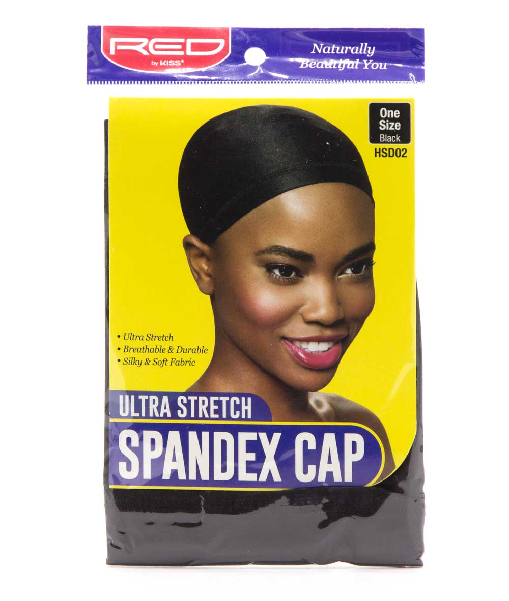 Red By Kiss Ultra Stretch Spandex Cap #Hsd02 [Black], ACCESSORIES JEWELRY FASHION - Cloré Beauty