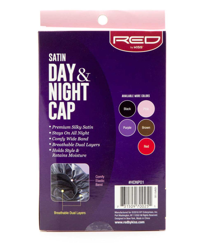 Red By Kiss Premium Satin Day & Night Cap [One Size] 
