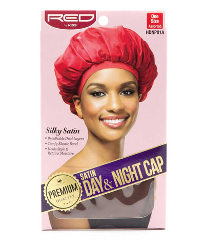 Red By Kiss Premium Satin Day & Night Cap [One Size] #Hdnp