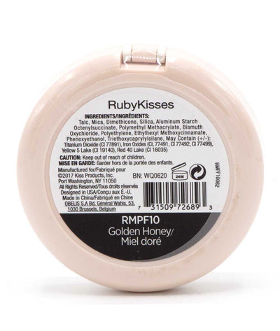 Ruby Kisses Never Touch Up Matte Finish Powder Foundation 10 G #Rmpf