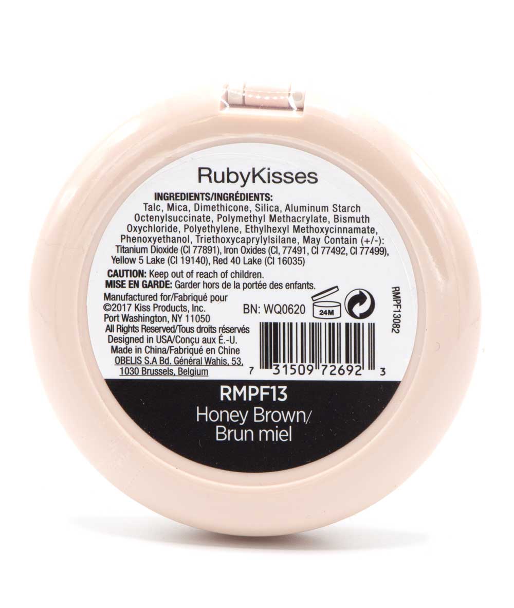 Ruby Kisses Never Touch Up Matte Finish Powder Foundation 10 G #Rmpf