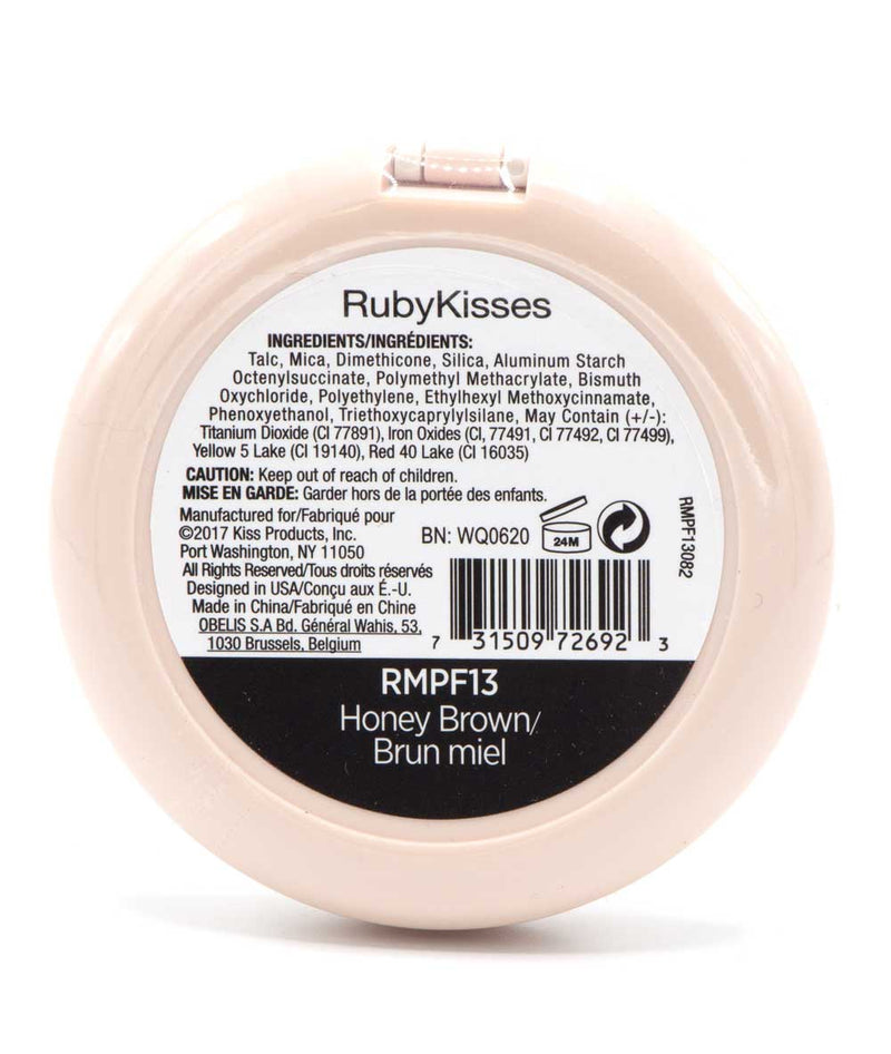 Ruby Kisses Never Touch Up Matte Finish Powder Foundation 10 G 