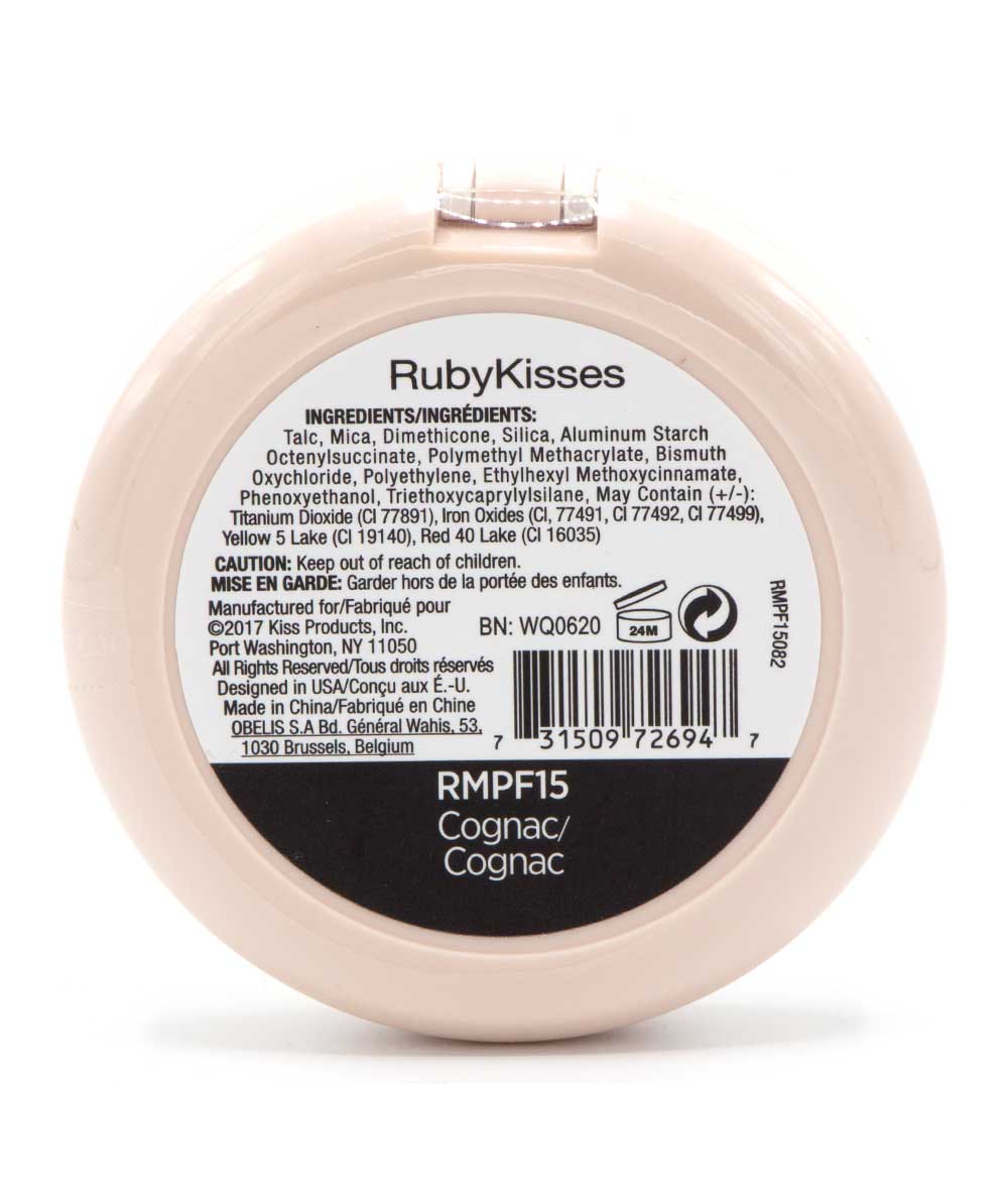 Ruby Kisses Never Touch Up Matte Finish Powder Foundation 10 G #Rmpf