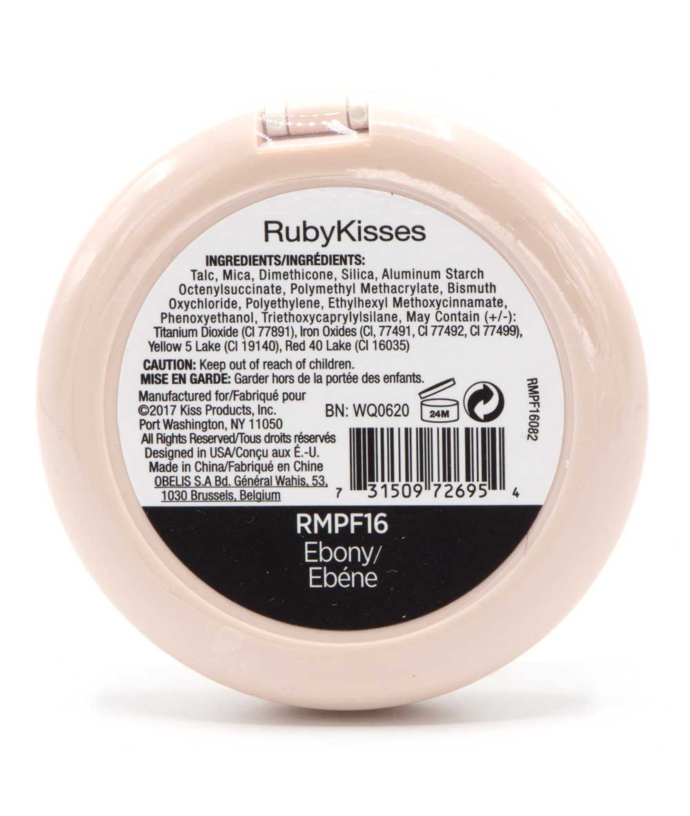 Ruby Kisses Never Touch Up Matte Finish Powder Foundation 10G #Rmpf, COSMETICS MAKEUP - Cloré Beauty