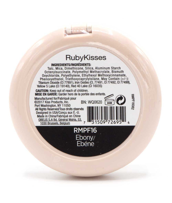 Ruby Kisses Never Touch Up Matte Finish Powder Foundation 10 G #Rmpf