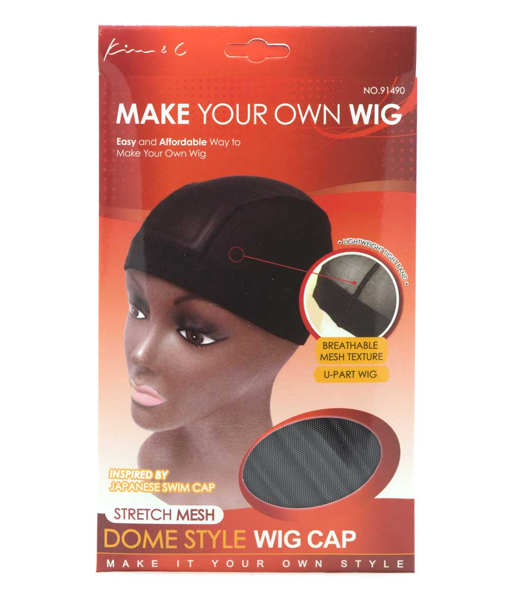 Kim & C Make Your Own Wig Stretch Mesh Dome Style Wig Cap #91490, Accessory - Cloré Beauty