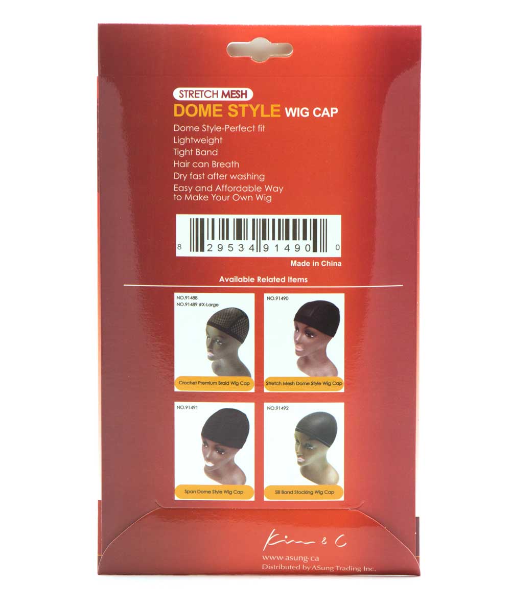 Kim & C Make Your Own Wig Stretch Mesh Dome Style Wig Cap #91490, Accessory - Cloré Beauty