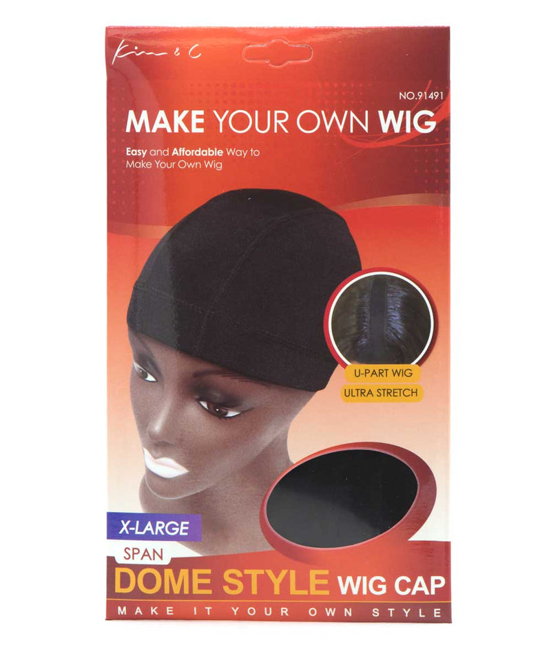 Kim & C Make Your Own Wig Span Dome Style Wig Cap [X-Large] 