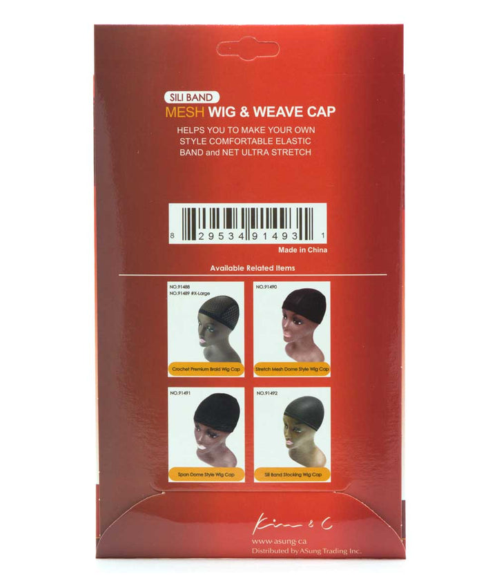 Kim & C Make Your Own Wig Sili Band Mesh Wig & Weave Cap #91493