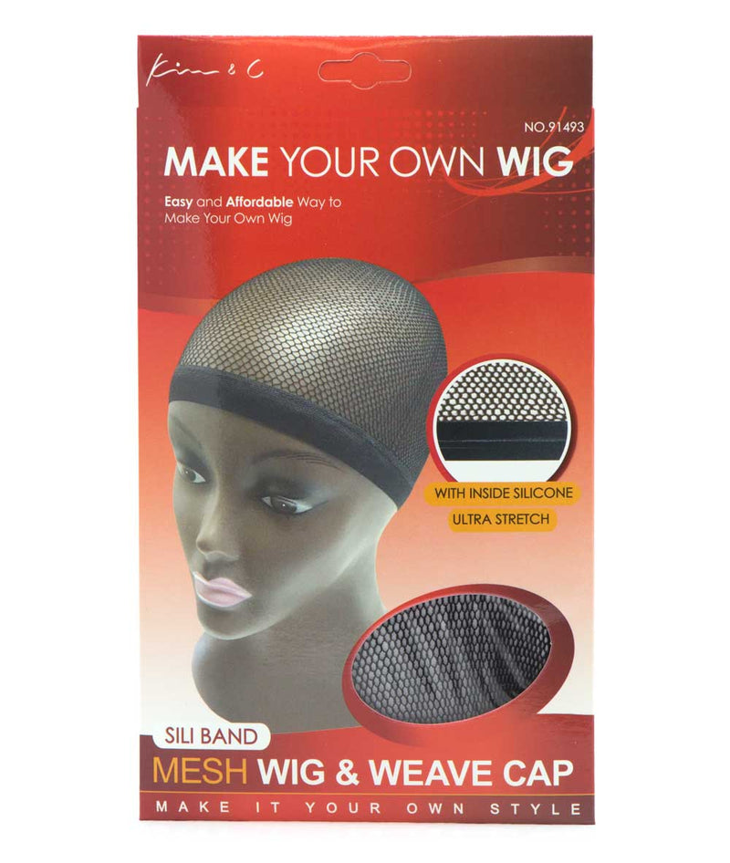 Kim & C Make Your Own Wig Sili Band Mesh Wig & Weave Cap 