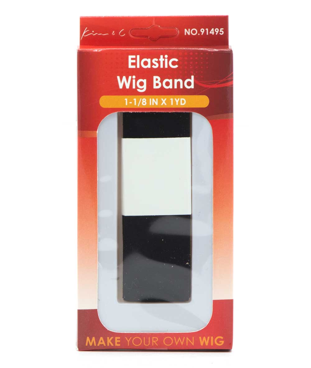 Kim & C Make Your Own Wig Elastic Wig Band [1-1/8 inch X 1Yd] #91495, ACCESSORIES JEWELRY FASHION - Cloré Beauty
