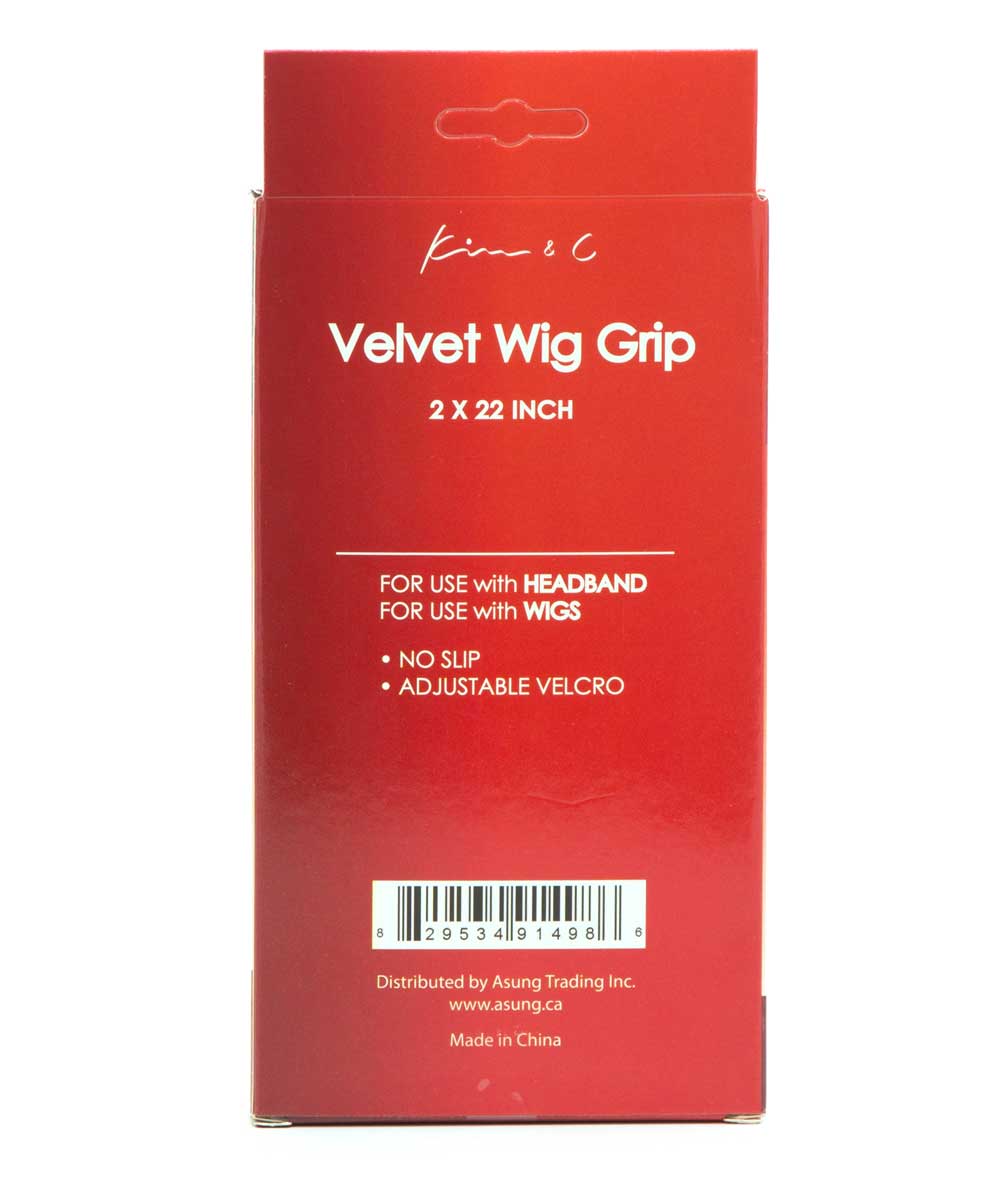 Kim & C Make Your Own Wig Velvet Wig Grip [2 X 22 inch] #91498, ACCESSORIES JEWELRY FASHION - Cloré Beauty
