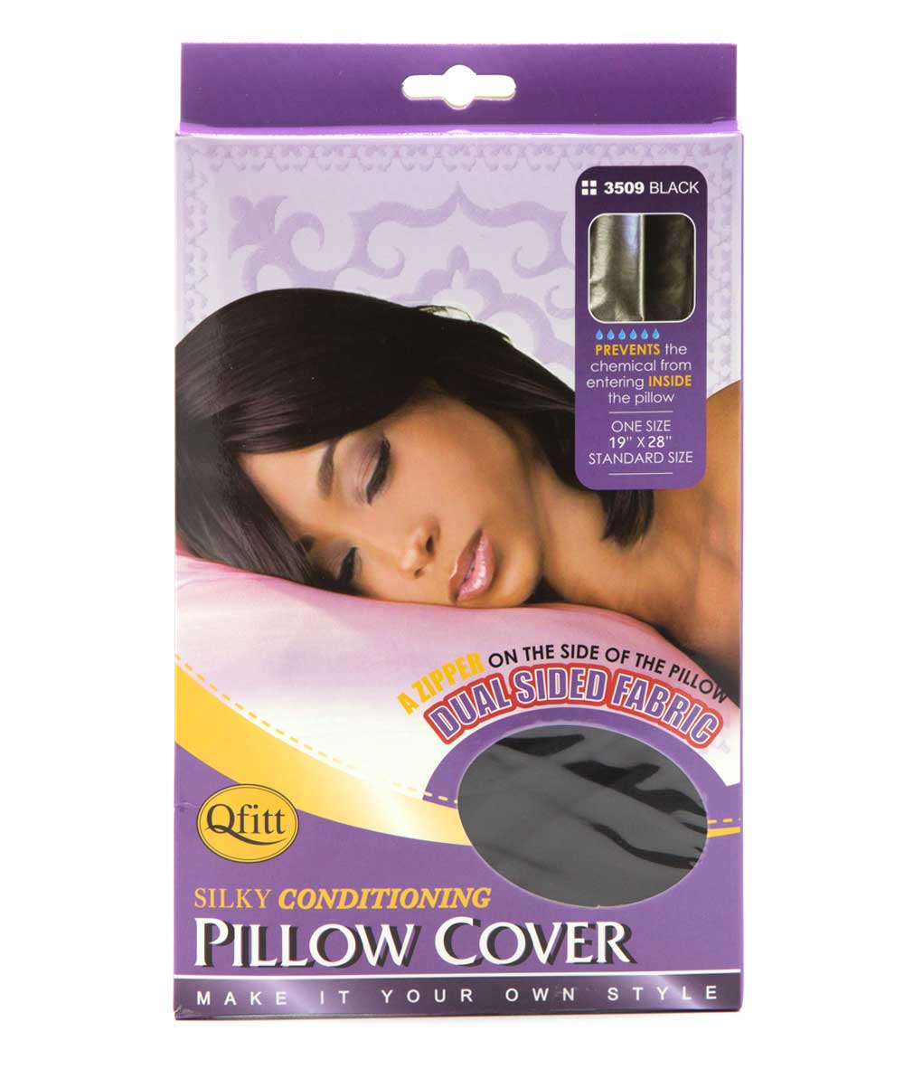 M&M Qfitt Dual Sided Fabric Silky Conditioning Pillow Cover, ACCESSORIES JEWELRY FASHION - Cloré Beauty