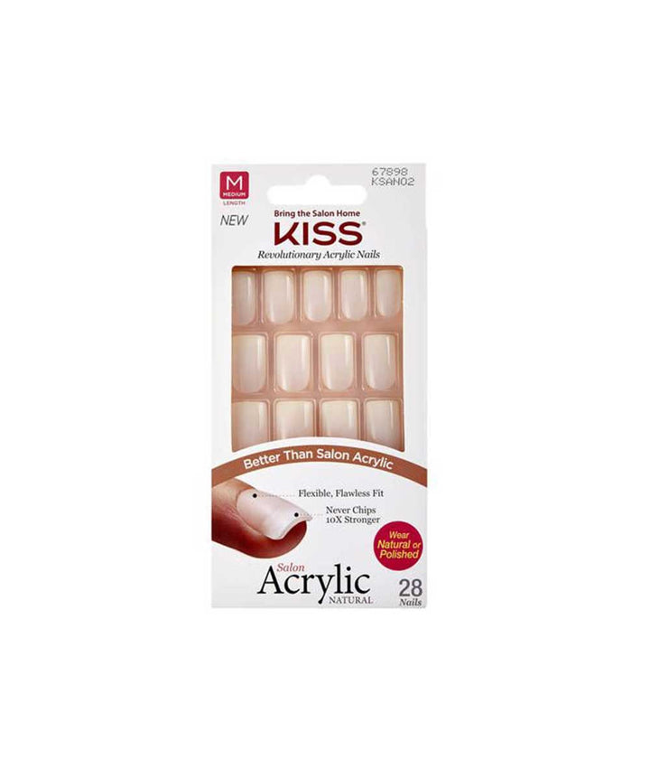 Kiss Acrylic Nails 28 Nails #Ksan