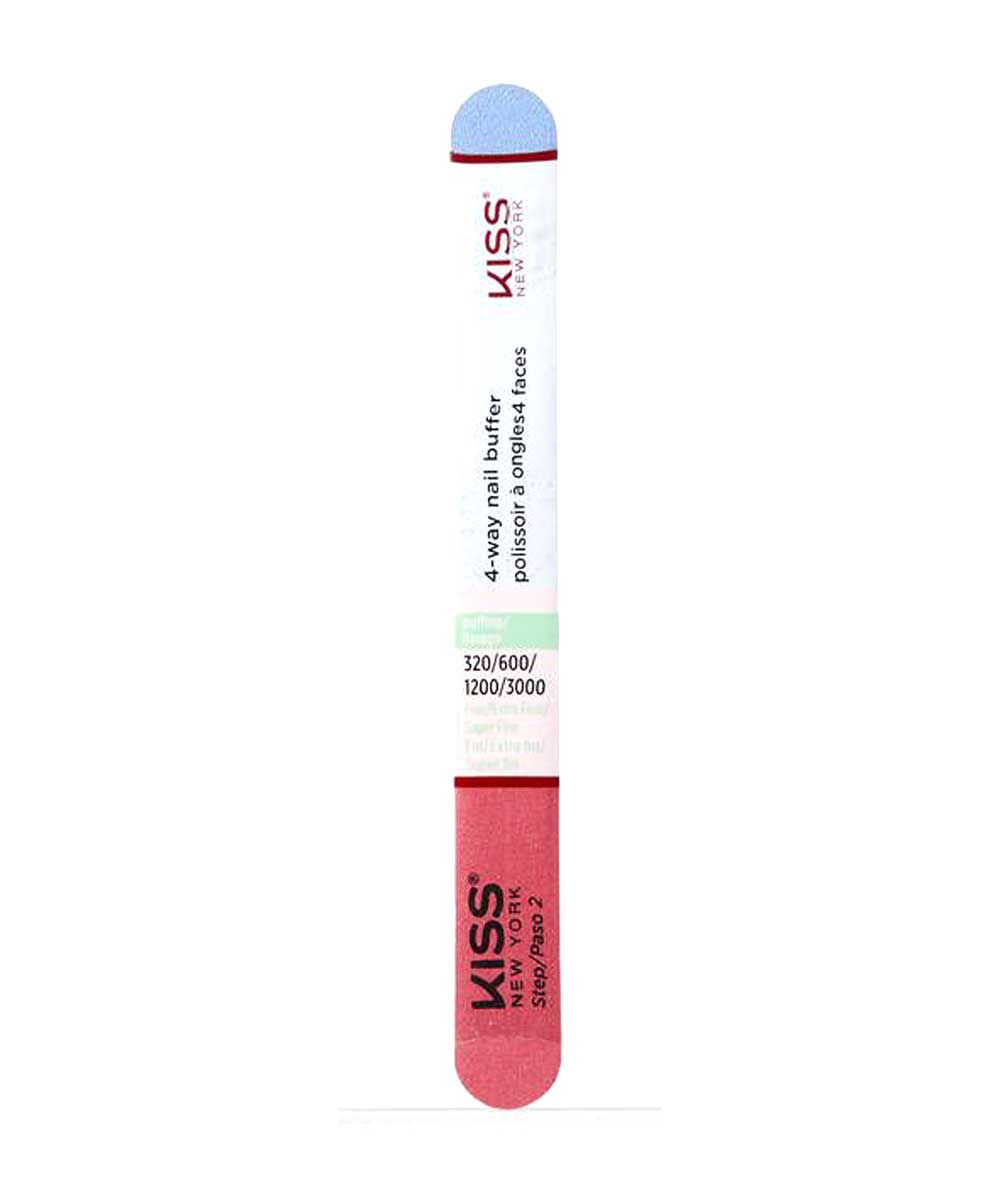 Kiss New York 4-Way Nail Buffer #F222N [Fine/Extra Fine/Super Fine]