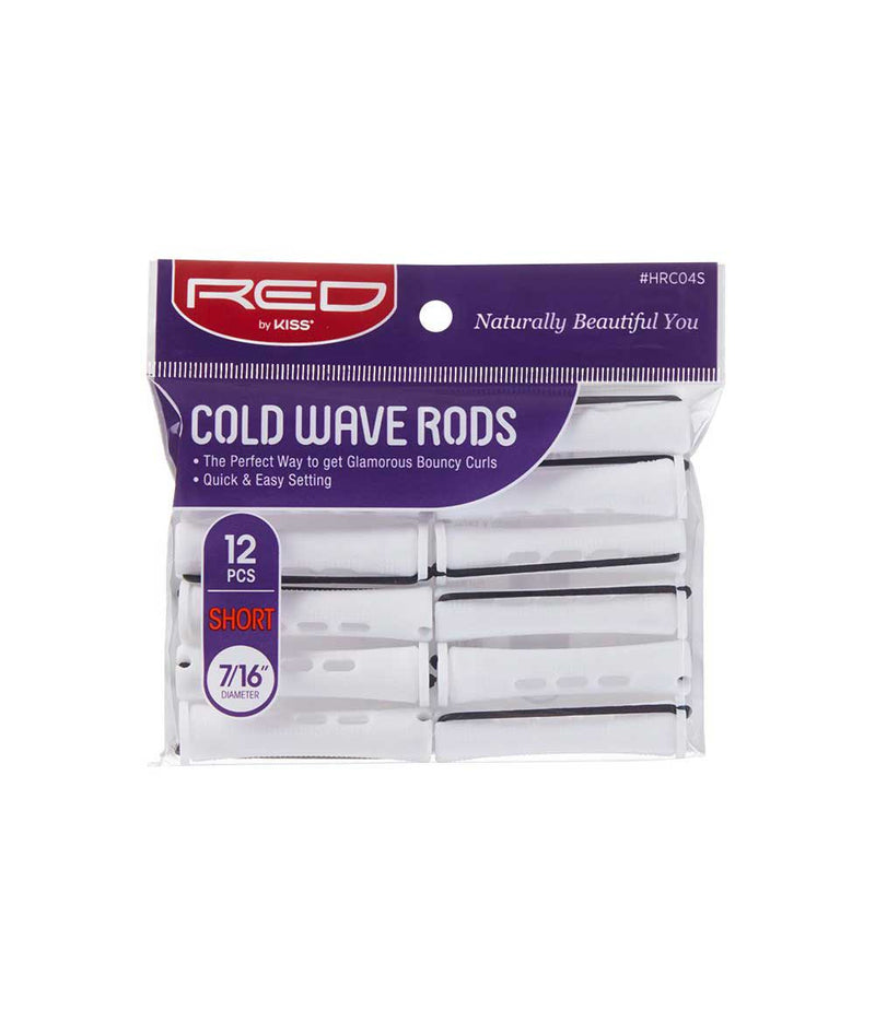 Red By Kiss Cold Wave Rods Short 12 Pcs 