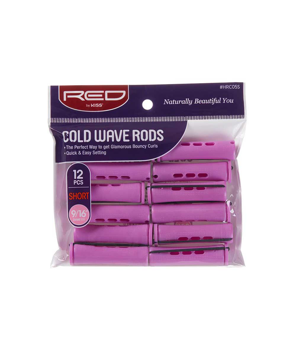 Red By Kiss Cold Wave Rods Short 12 Pcs #Hrcs, HAIR STYLING TOOLS - Cloré Beauty