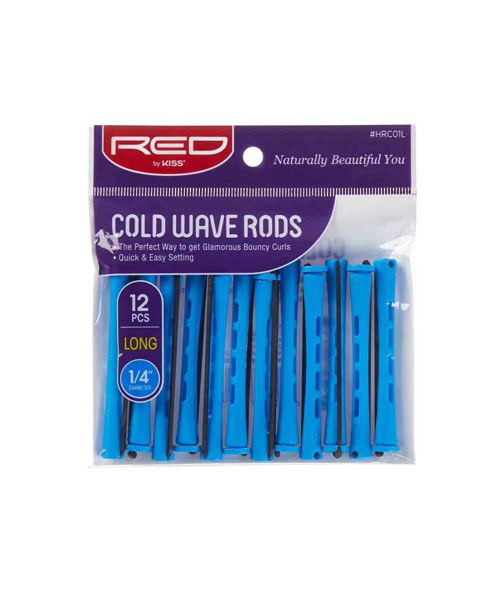 Red By Kiss Cold Wave Rods Long 12 Pcs #Hrcl