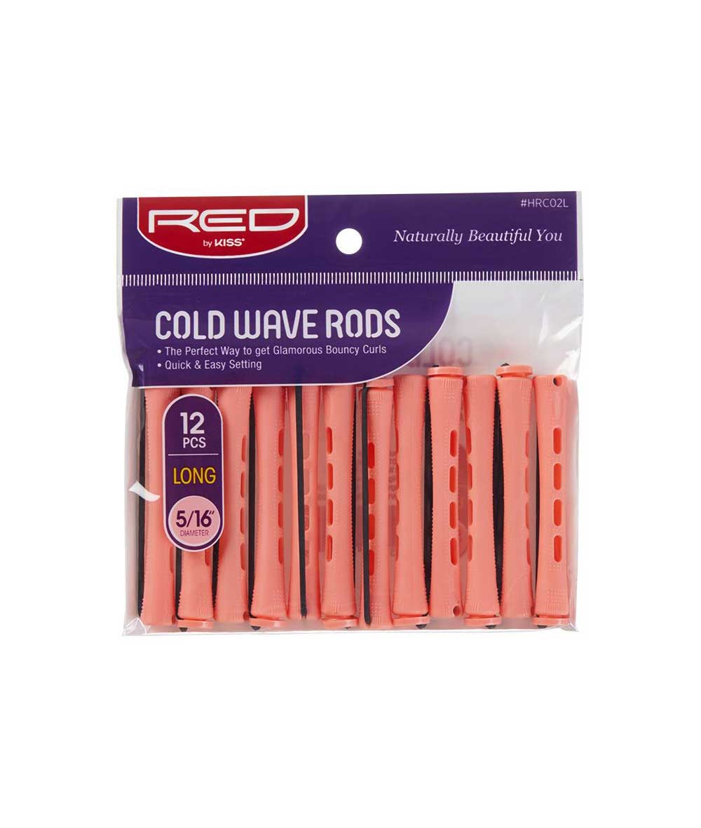 Red By Kiss Cold Wave Rods Long 12 Pcs #Hrcl