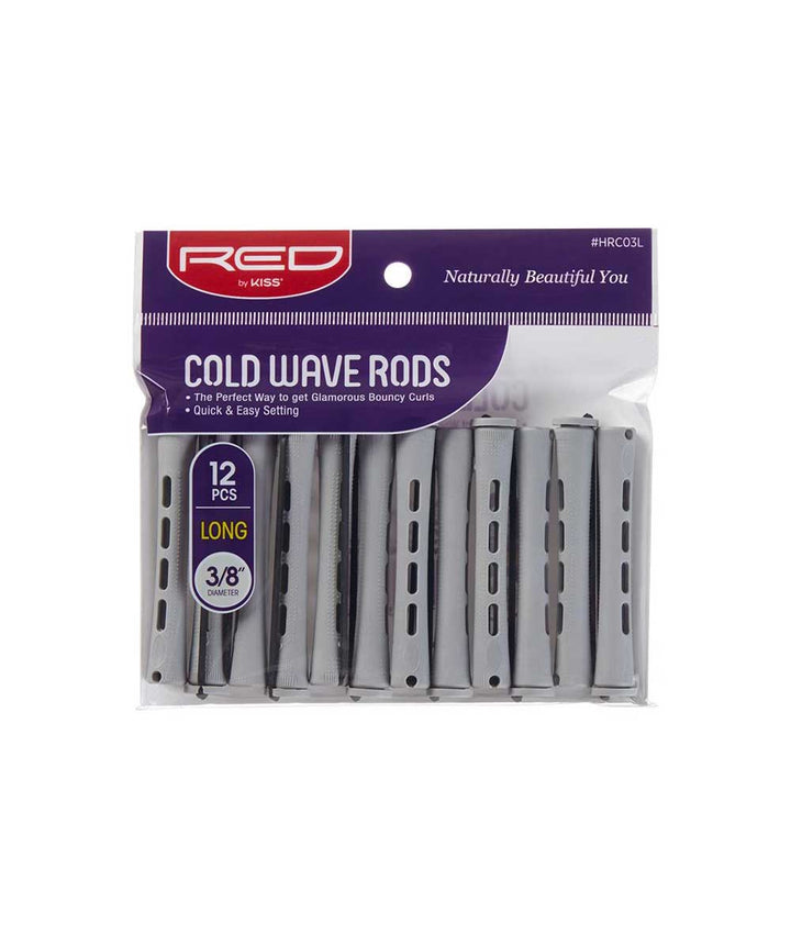 Red By Kiss Cold Wave Rods Long 12 Pcs #Hrcl