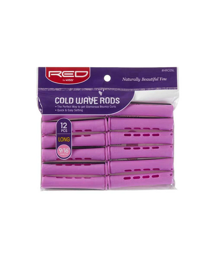 Red By Kiss Cold Wave Rods Long 12 Pcs #Hrcl