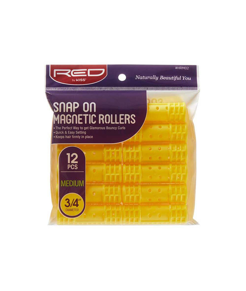 Red By Kiss Snap On Magnetic Roller 