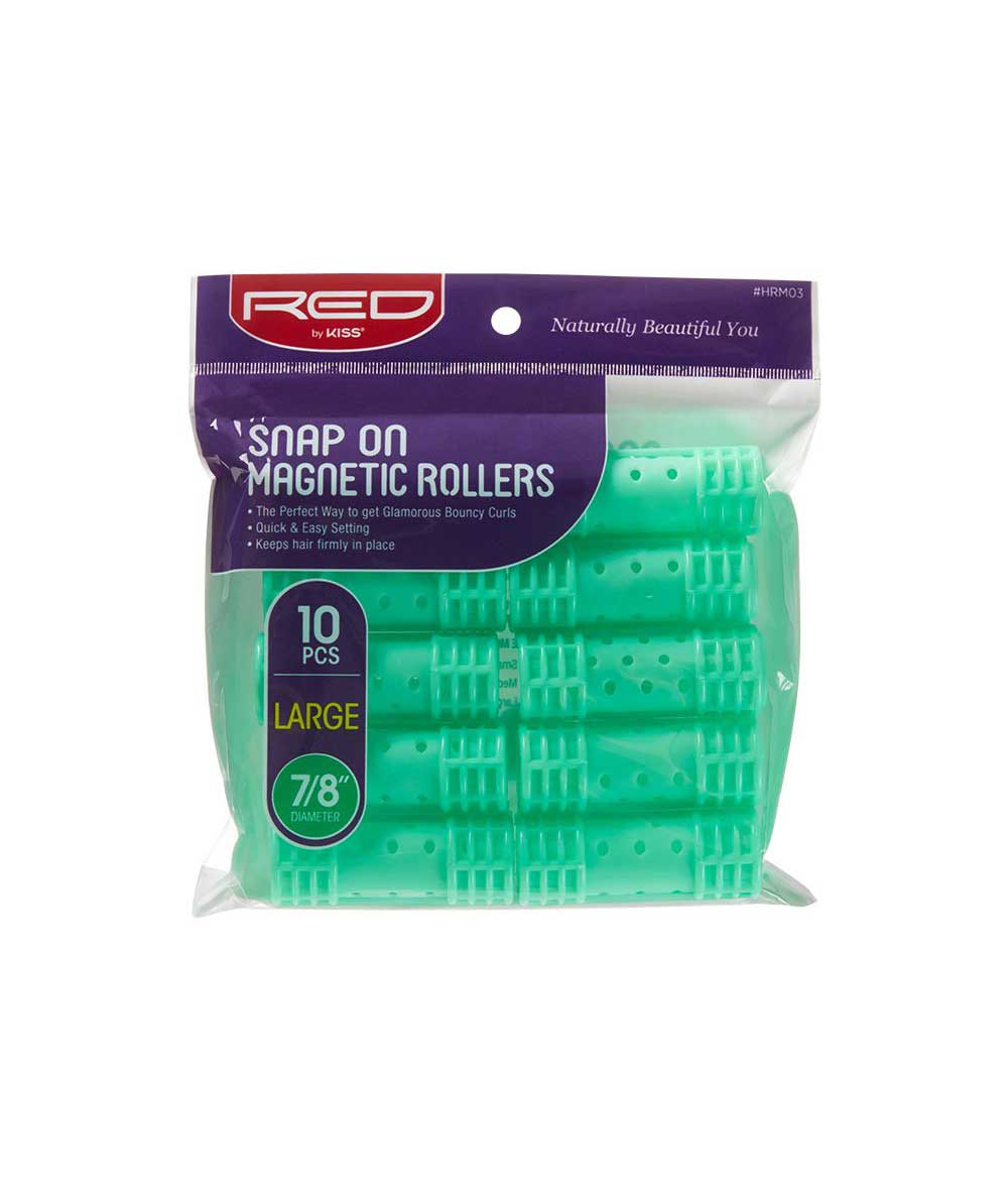 Red By Kiss Snap On Magnetic Roller #Hrm