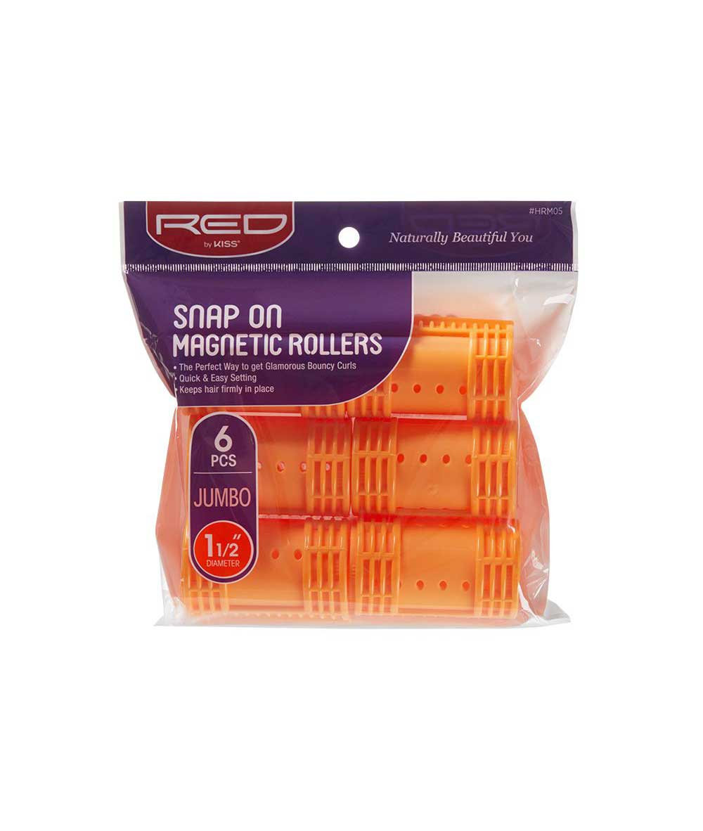 Red By Kiss Snap On Magnetic Roller #Hrm