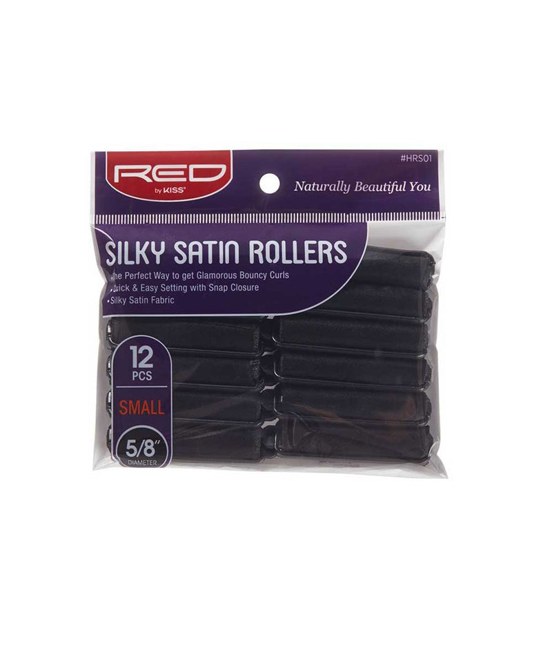 Red By Kiss Silky Satin Rollers 