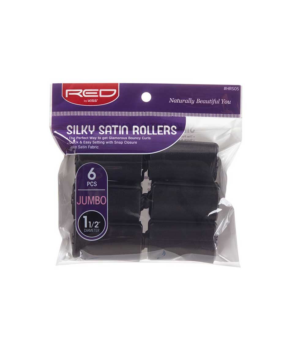 Red By Kiss Silky Satin Rollers #Hrs, HAIR STYLING TOOLS - Cloré Beauty