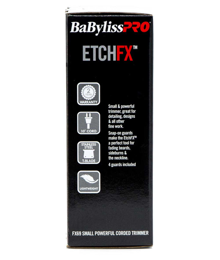 Babyliss Pro Etchfx Fx69 Small Powerful Corded Trimmer #Fx69