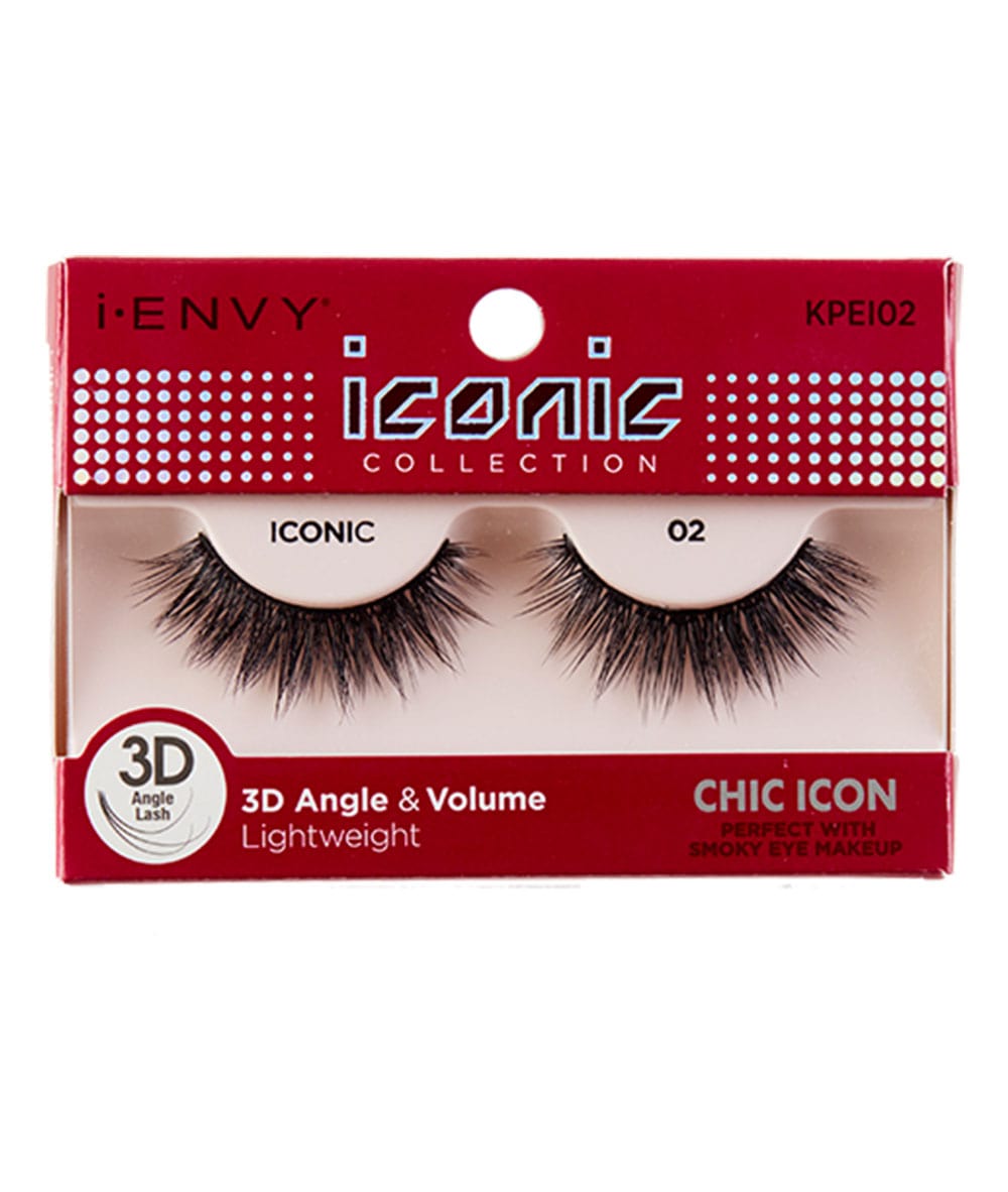 Kiss I-Envy Iconic Eyelashes #Kpei02 [Chic Iconic 02], COSMETICS MAKEUP - Cloré Beauty