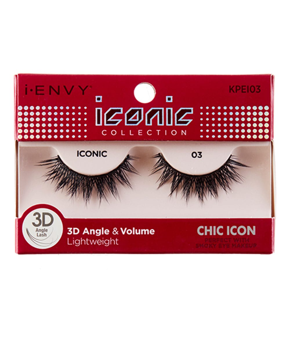 Kiss I-Envy Iconic Eyelashes #Kpei03 [Chic Iconic 03], Cosmetics - Cloré Beauty