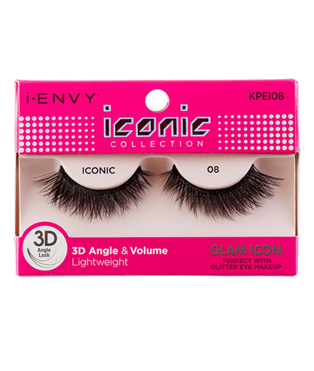 Kiss I-Envy Iconic Eyelashes #Kpei08 [Glam Icon08], COSMETICS MAKEUP - Cloré Beauty