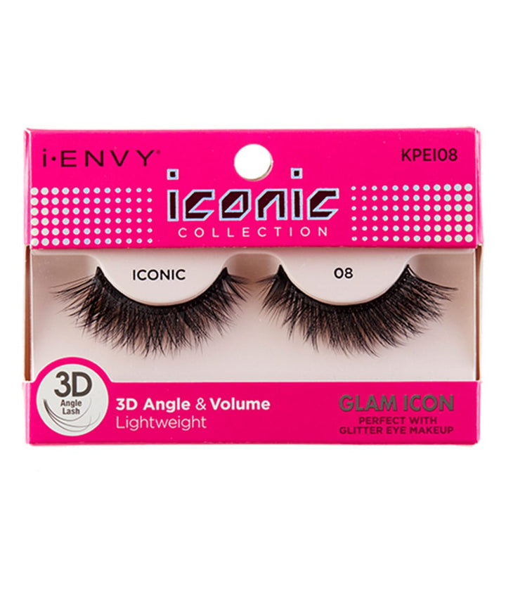 Kiss I-Envy Iconic Eyelashes #Kpei08 [Glam Icon08]