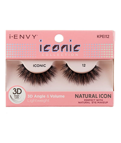 Kiss I-Envy Iconic Eyelashes #Kpei12 [Natural Icon12]