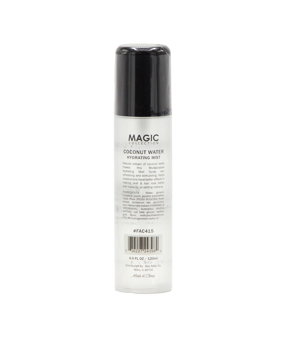 Magic Collection Coconut Water Hydrating Mist 4 oz #Fac415, SKIN CARE - Cloré Beauty