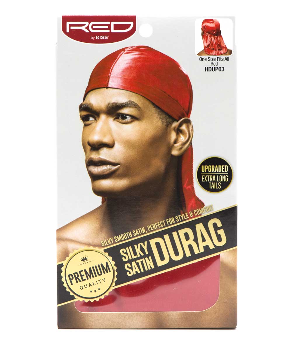 Red By Kiss Premium Silky Satin Durag #Hd