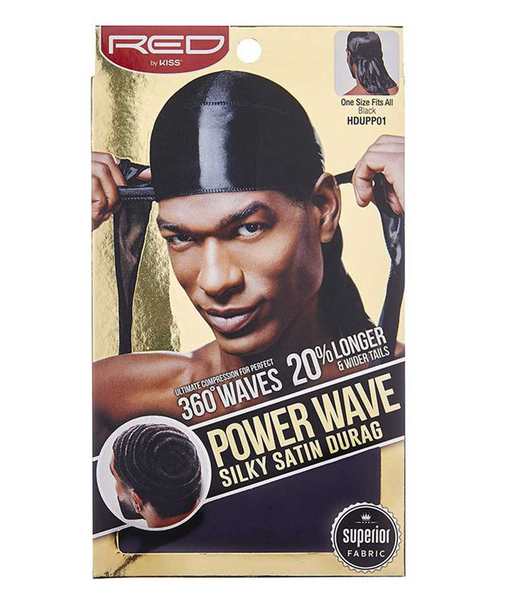 Red By Kiss Power Wave Silky Satin Durag #Hd