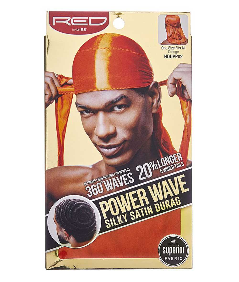 Red By Kiss Power Wave Silky Satin Durag #Hd