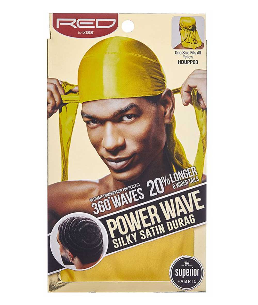 Red By Kiss Power Wave Silky Satin Durag #Hd