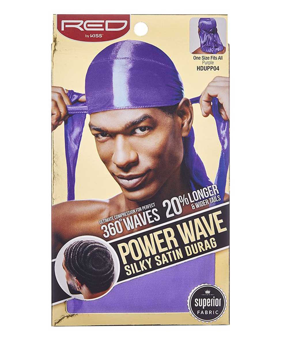 Red By Kiss Power Wave Silky Satin Durag #Hd