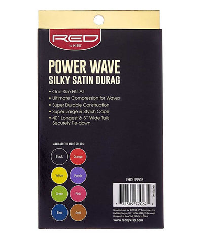 Red By Kiss Power Wave Silky Satin Durag #Hd