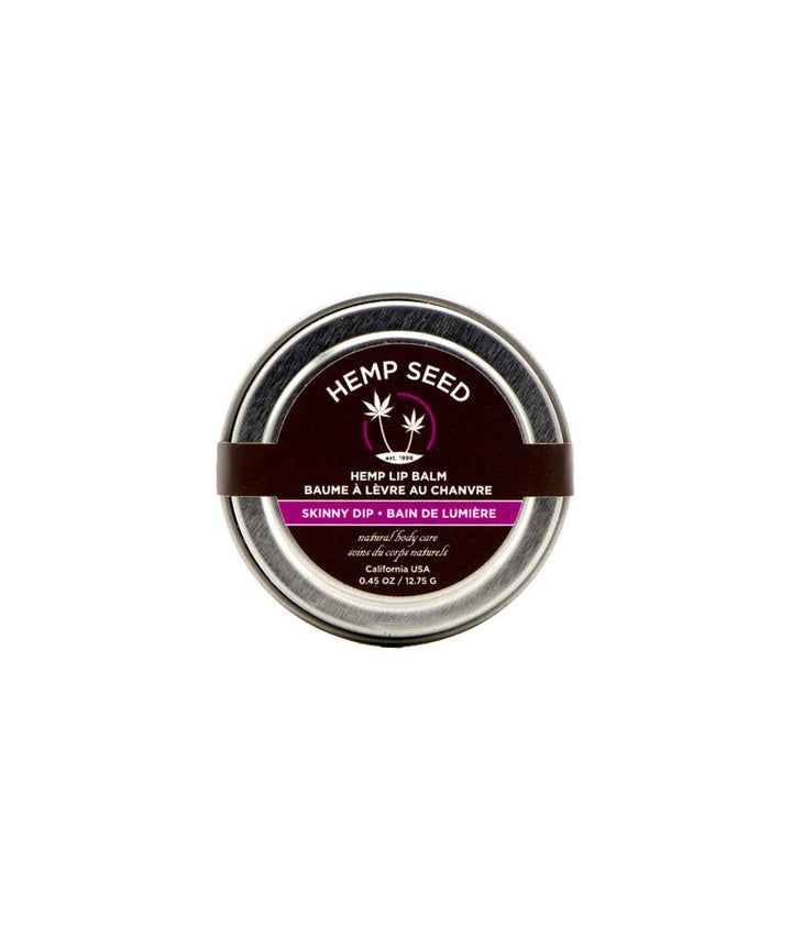 Earthly Body Hemp Seed Lip Balm 0.45 Oz