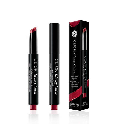 Absolute New York Click Glossy Color Lipstick 1.6 G #MLCG